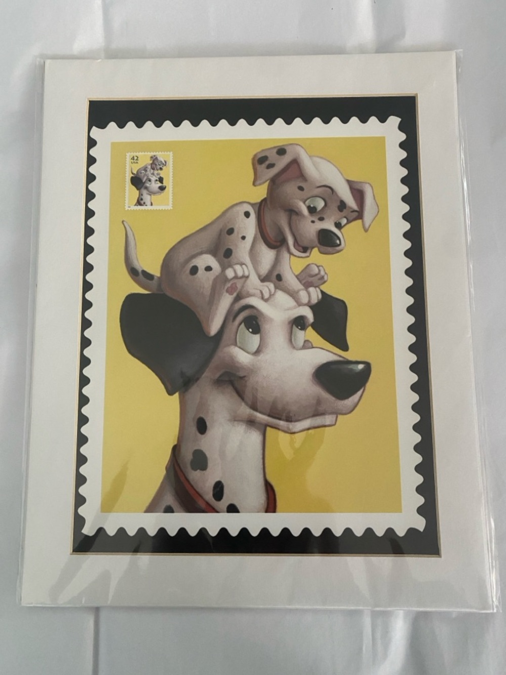 Art of Disney US Postal Service Imagination Pongo and Pup